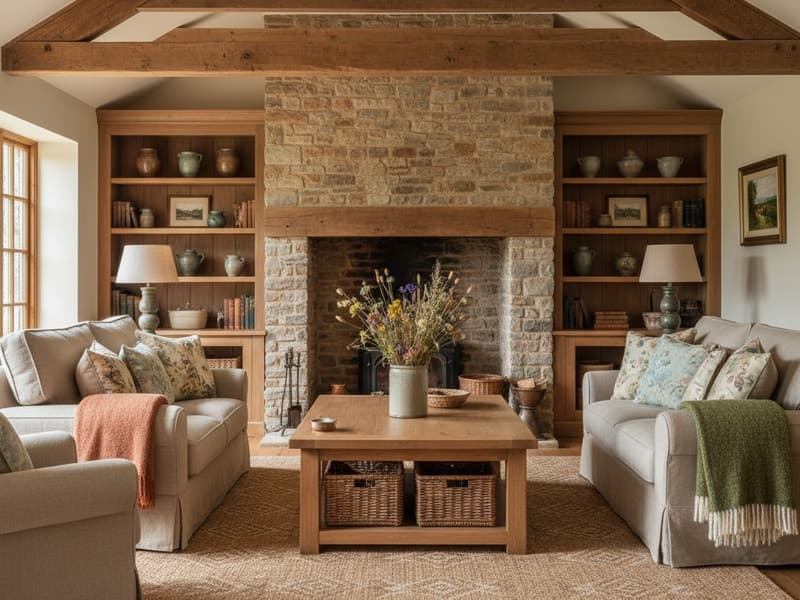 Virtuelles Home Staging im Gemütlich Landhausstil-Stil — Beispielbild